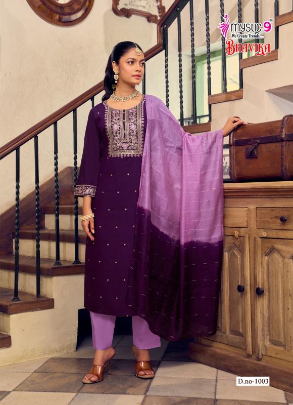 Mystic9 bhavika vol 1 wholesale kurti catalogue online india best